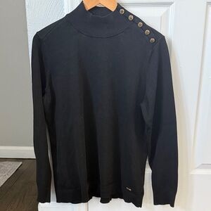 Calvin Klein black turtleneck